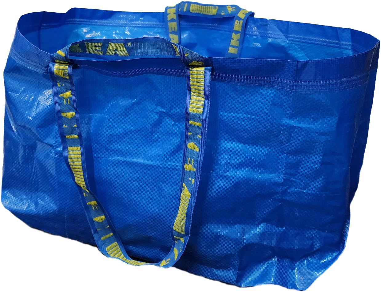 Algopix Similar Product 13 - IKEA FRAKTA Carrier Bag Blue Large
