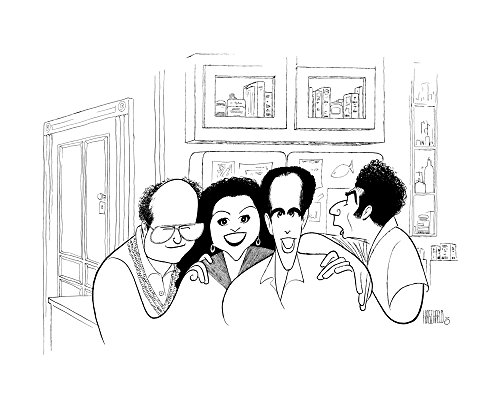 Algopix Similar Product 16 - Al Hirschfelds SEINFELD THE FINALE