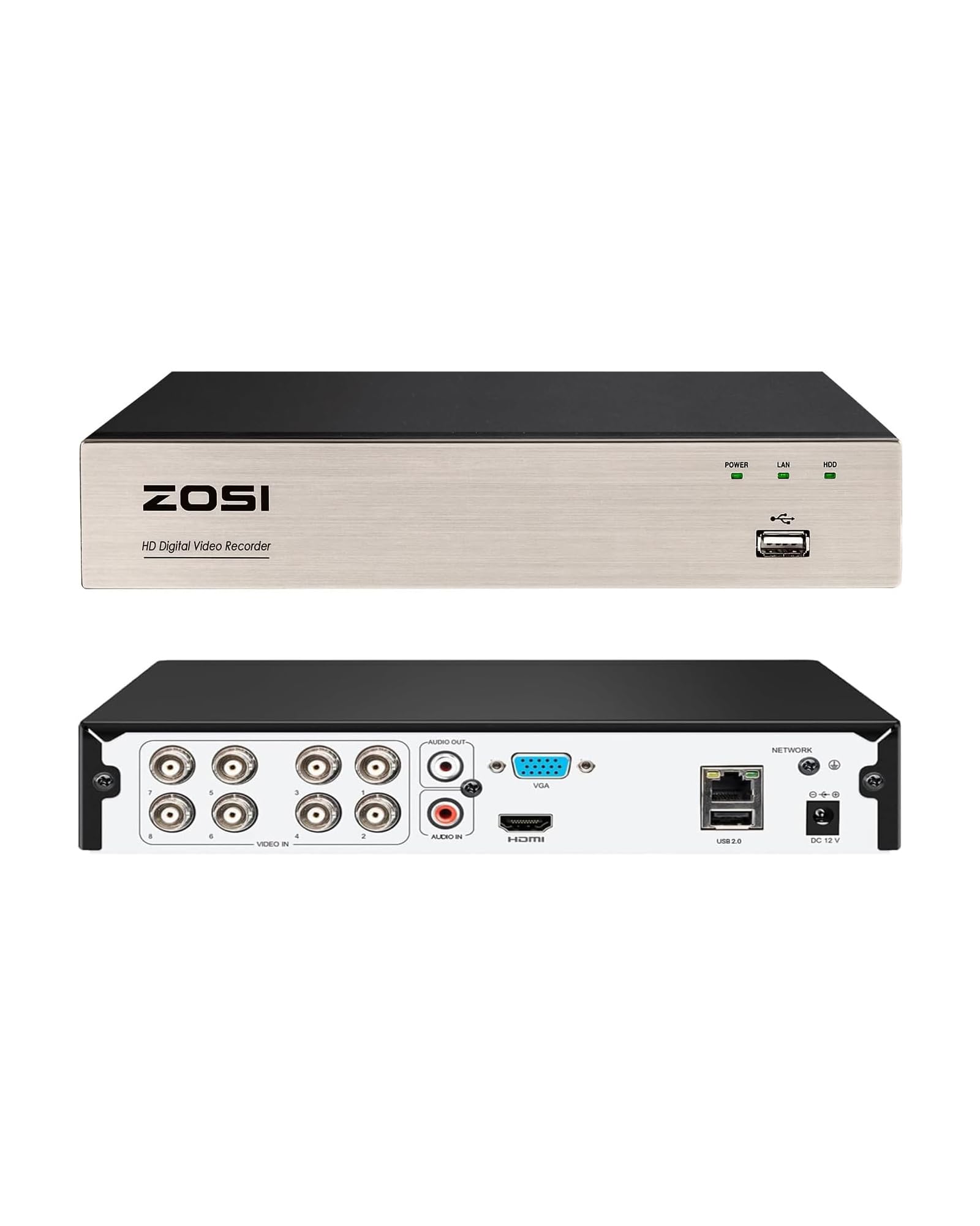 Algopix Similar Product 6 - ZOSI 8Channel Surveillance Video