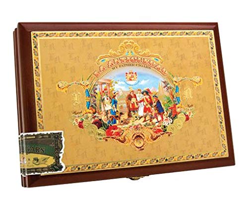 Algopix Similar Product 11 - PREMIUM Wooden Empty Cigar Box  LA