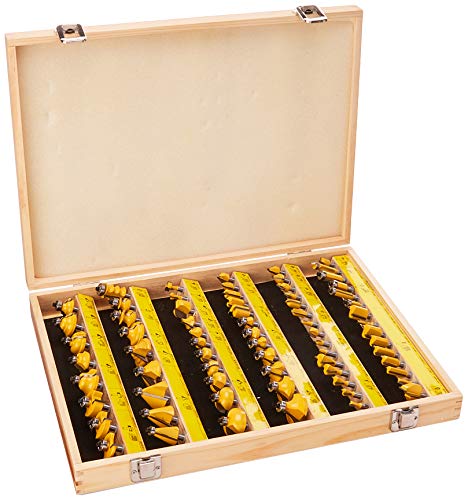 Algopix Similar Product 15 - Yonico 70 Piece Router Bits 14 Shank