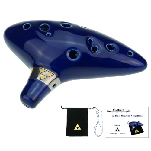 Algopix Similar Product 7 - 12 Hole Ocarina From Legend of Zelda 