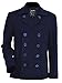 Algopix Similar Product 13 - Seibertron Mens Woolen Coat US Navy