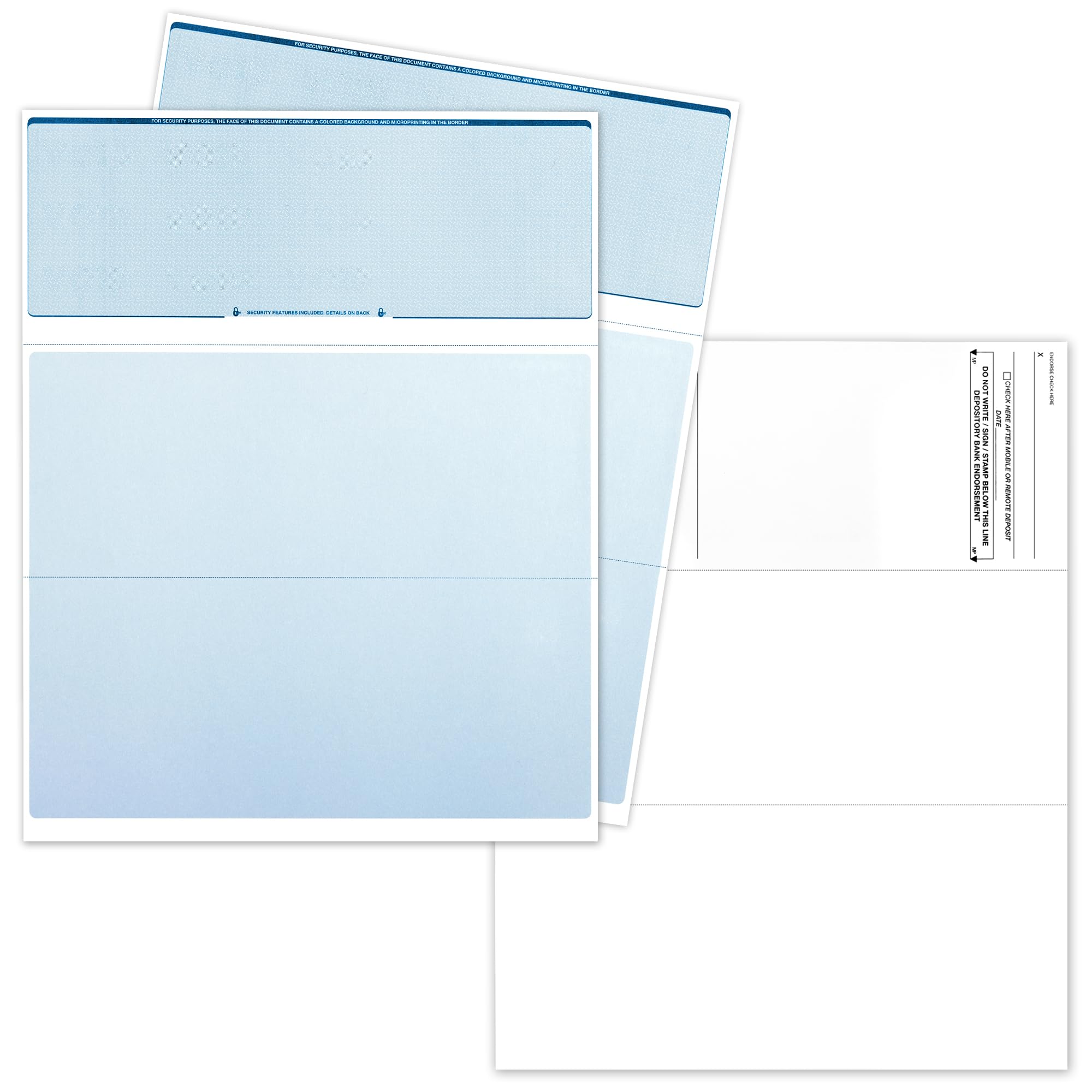 Algopix Similar Product 19 - EnDoc Computer Check Paper  100 Sheets