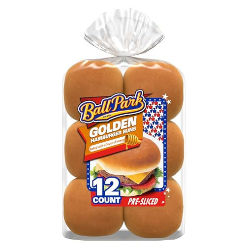 Algopix Similar Product 3 - Ball Park Golden Hamburger Buns 21 oz