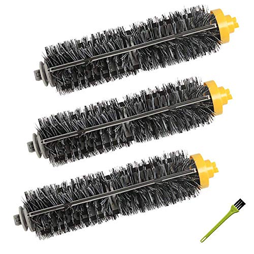Algopix Similar Product 17 - VACFIT 3 x Bristle Brush for iRobot