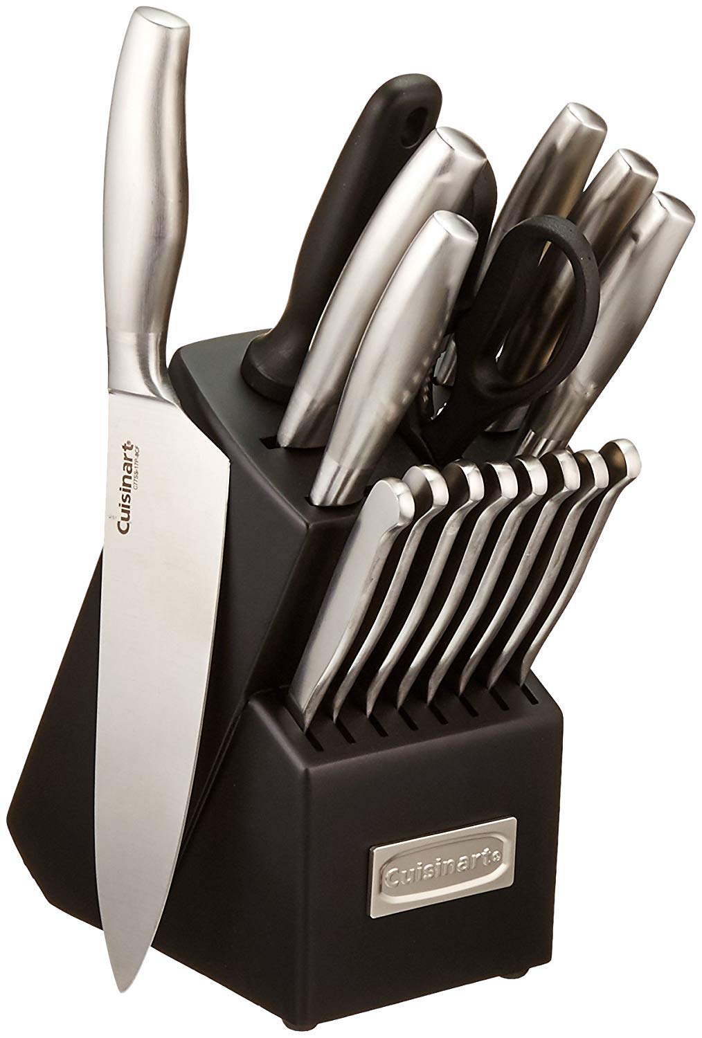 Algopix Similar Product 14 - CUISINART Block Knife Set 17pc Cutlery