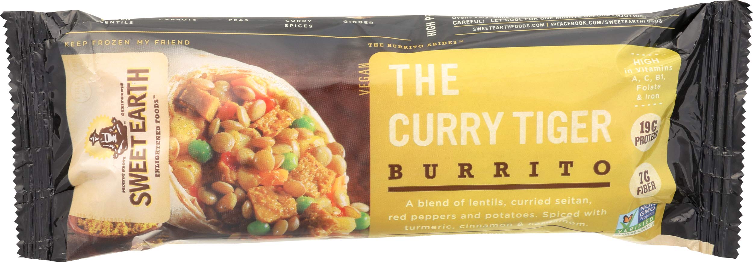 Algopix Similar Product 7 - Sweet Earth Burrito The Curry Tiger 7