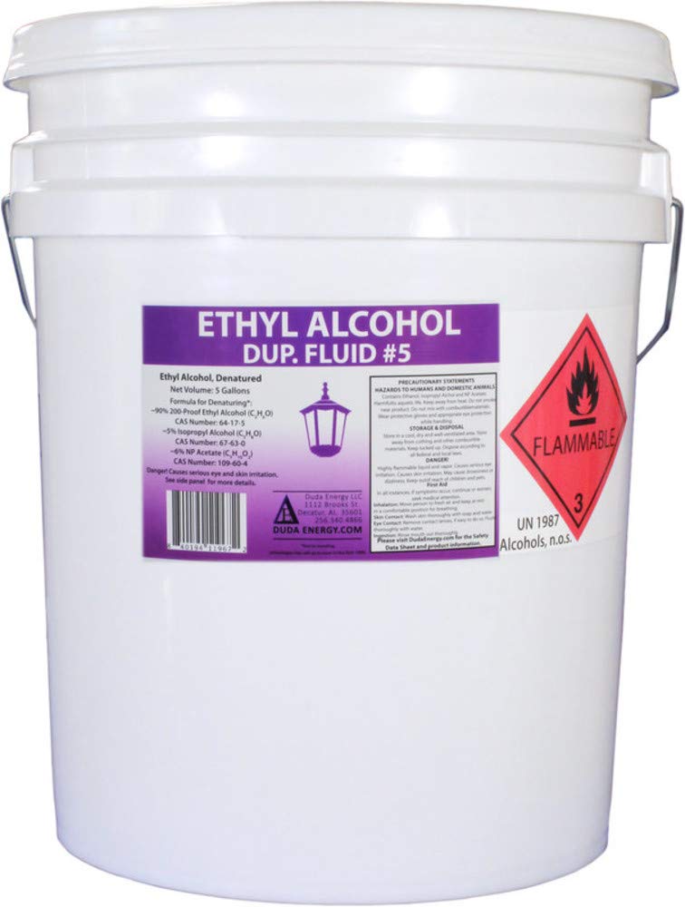 Algopix Similar Product 1 - 5 Gallon Pail of Denatured Ethanol with