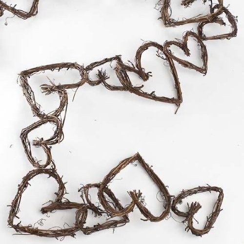 Algopix Similar Product 19 - Rustic Natural Grapevine Twig Hearts
