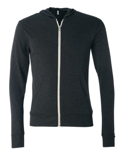 Algopix Similar Product 12 - BellaCanvas Triblend FullZip