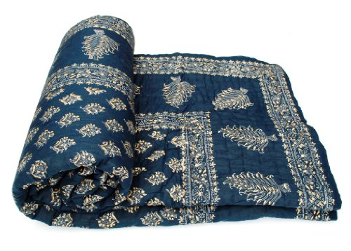 Algopix Similar Product 17 - Vihaan Impex Indian Jaipuri Quilt with