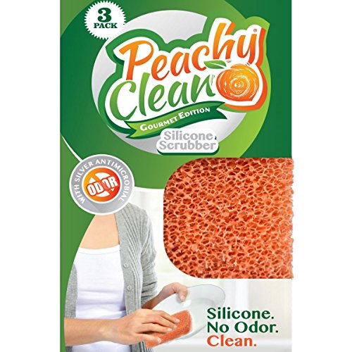 Algopix Similar Product 15 - Peachy Clean Gourmet Kitchen Scrubber