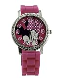 Algopix Similar Product 19 - Minnie Watch with Rhinestones  Ribbed