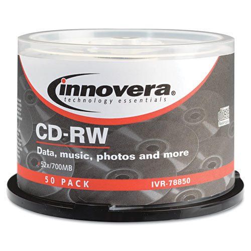 Algopix Similar Product 2 - IVR78850 Innovera 78850 CDRW Discs