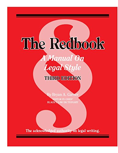 Algopix Similar Product 14 - The Redbook A Manual on Legal Style