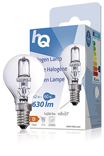 Algopix Similar Product 4 - HQ Lamp Ball Halogen E14 42w