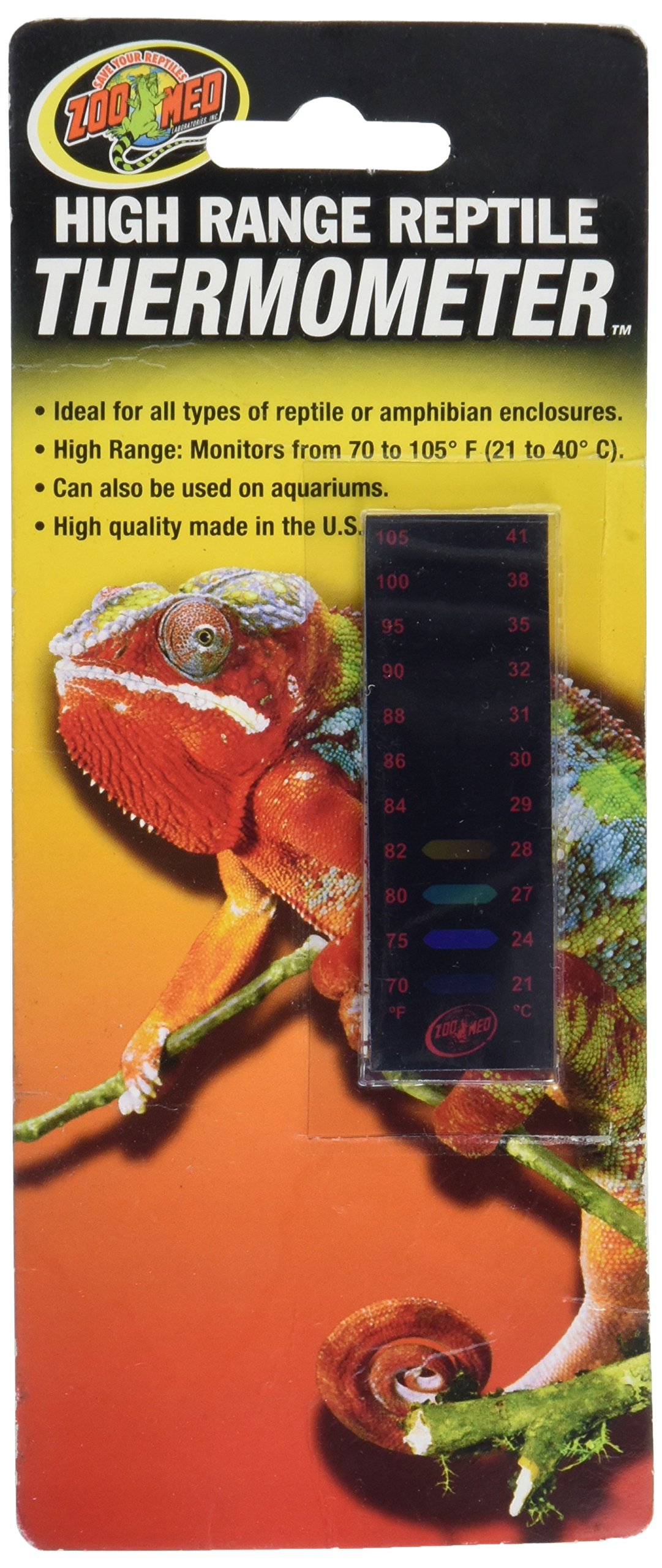 Algopix Similar Product 19 - Zoo Med High Range Reptile Thermometer