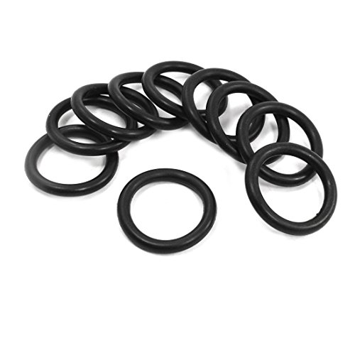 Algopix Similar Product 17 - Uxcell 38mm Outer Dia 5mm Thick Rubber
