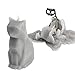 Algopix Similar Product 17 - PyroPet Candles Kisa Candle, Gray