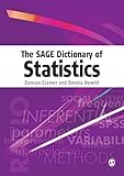 Algopix Similar Product 13 - The SAGE Dictionary of Statistics A