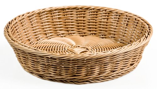 Algopix Similar Product 10 - Displays2go Round Woven Bread Roll