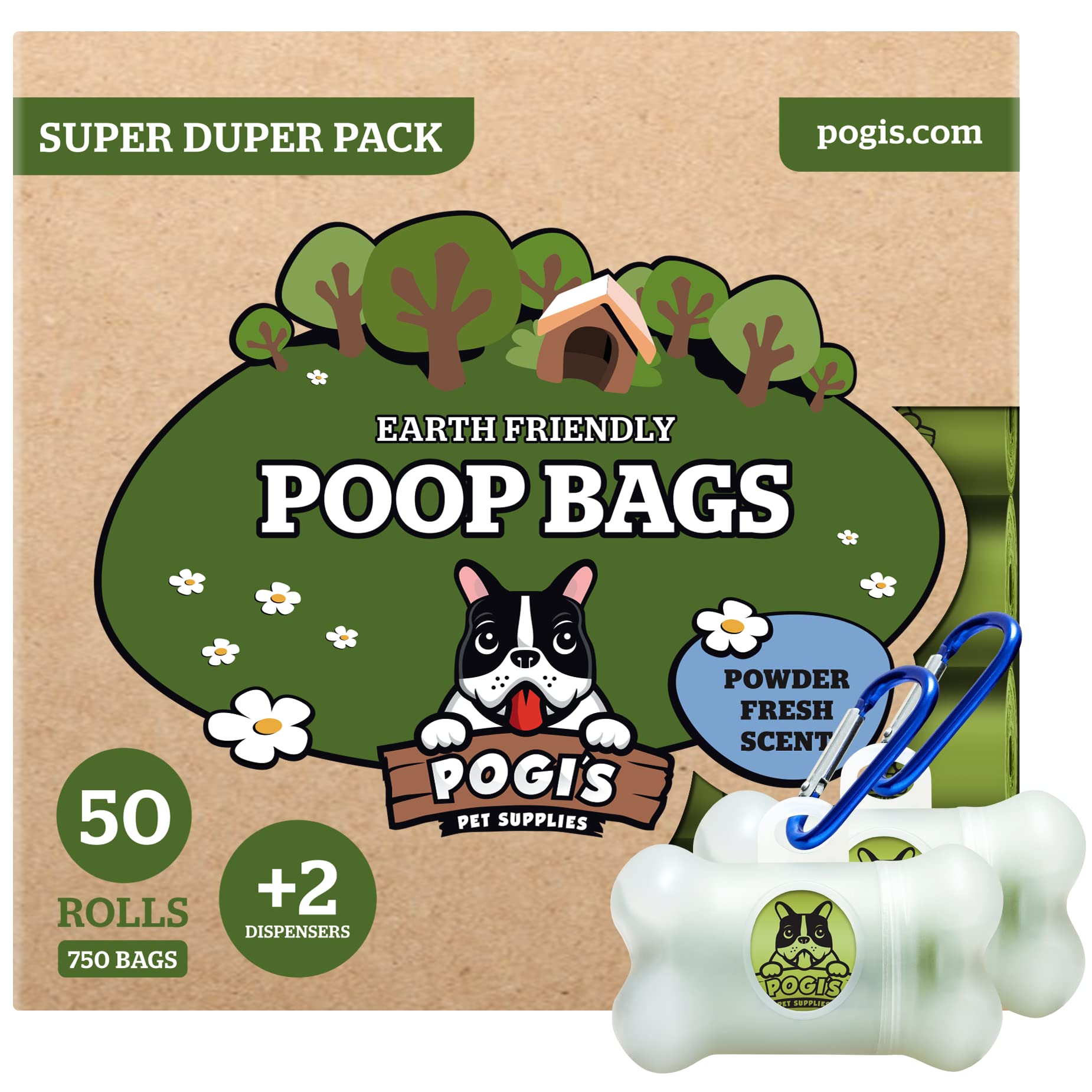 Algopix Similar Product 12 - Pogis Pet Supplies Poop Bags  50