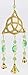 Algopix Similar Product 9 - AzureGreen FW508 Brass Triquetra Wind