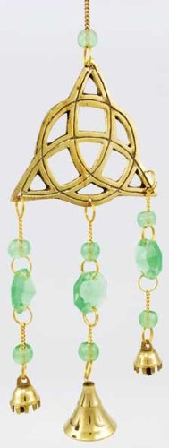 Algopix Similar Product 15 - AzureGreen FW508 Brass Triquetra Wind