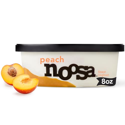 Algopix Similar Product 1 - noosa Yoghurt Peach 8oz Probiotic