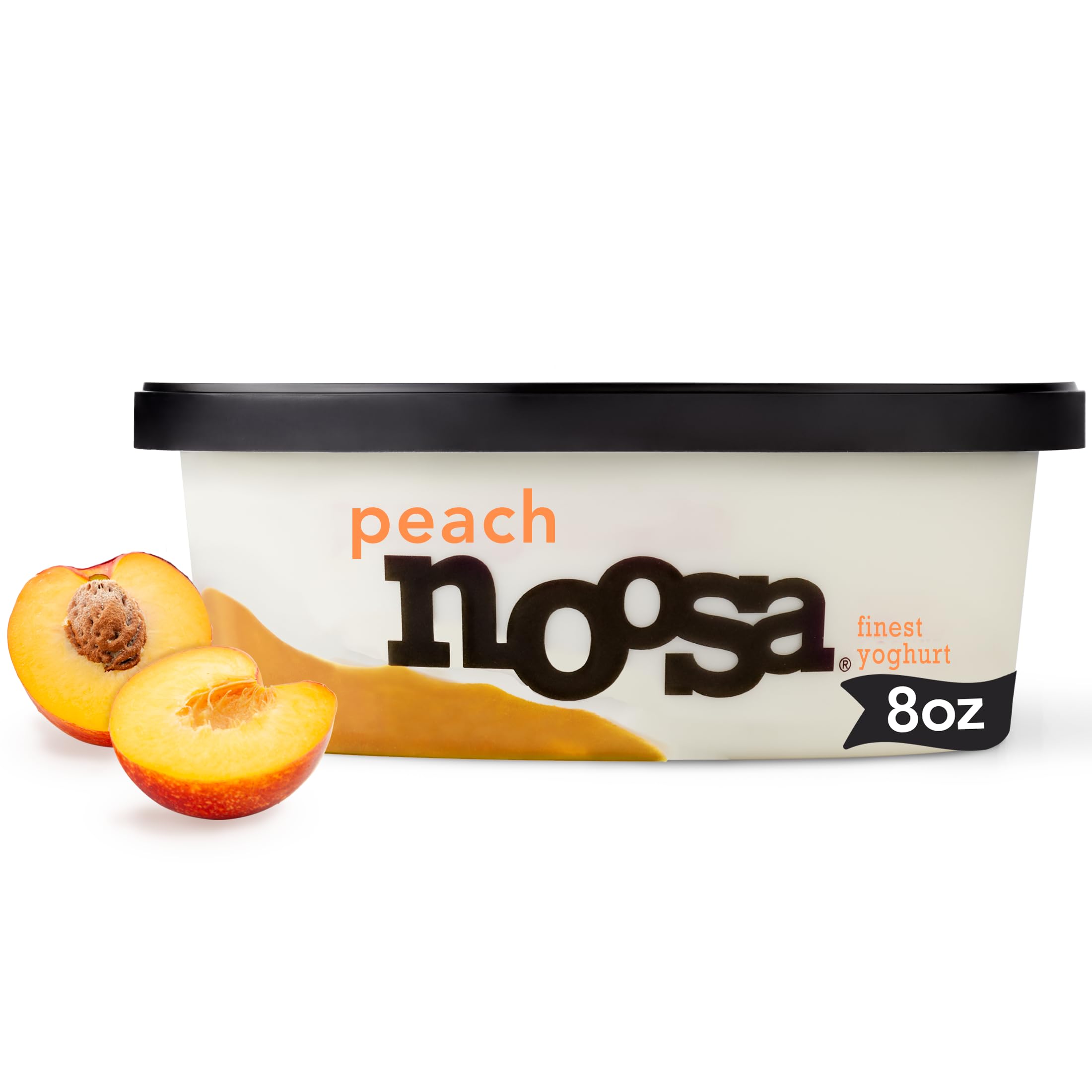 Algopix Similar Product 4 - noosa Yoghurt Peach 8oz Probiotic