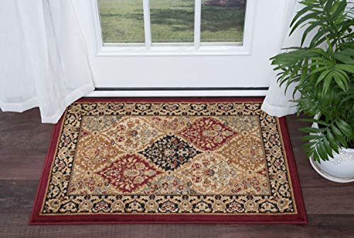 Algopix Similar Product 19 - Princeton Traditional Oriental Red