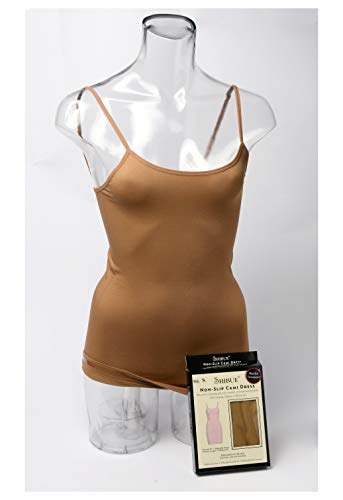 Algopix Similar Product 6 - Shibue Non-Slip Cami Dress-Mocha L
