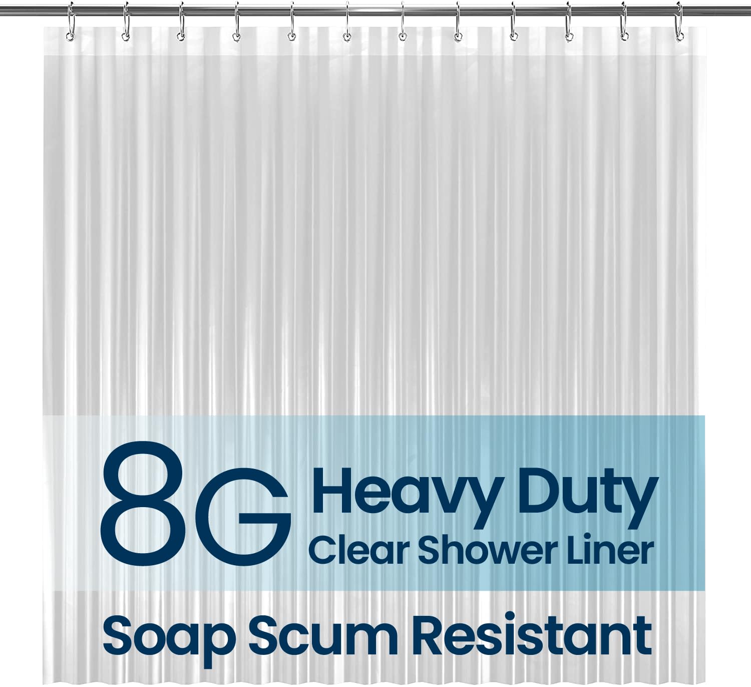 Algopix Similar Product 3 - LiBa Bathroom Shower Curtain Waterproof