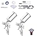 Algopix Similar Product 19 - Yescom HVLP Stainless Air Spray Gun Set