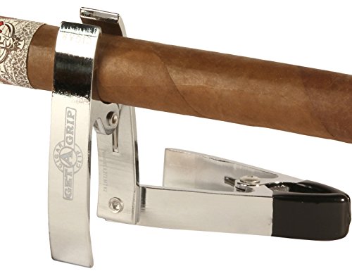 Algopix Similar Product 2 - Get-A-Grip Cigar Clip, Stainless Steel