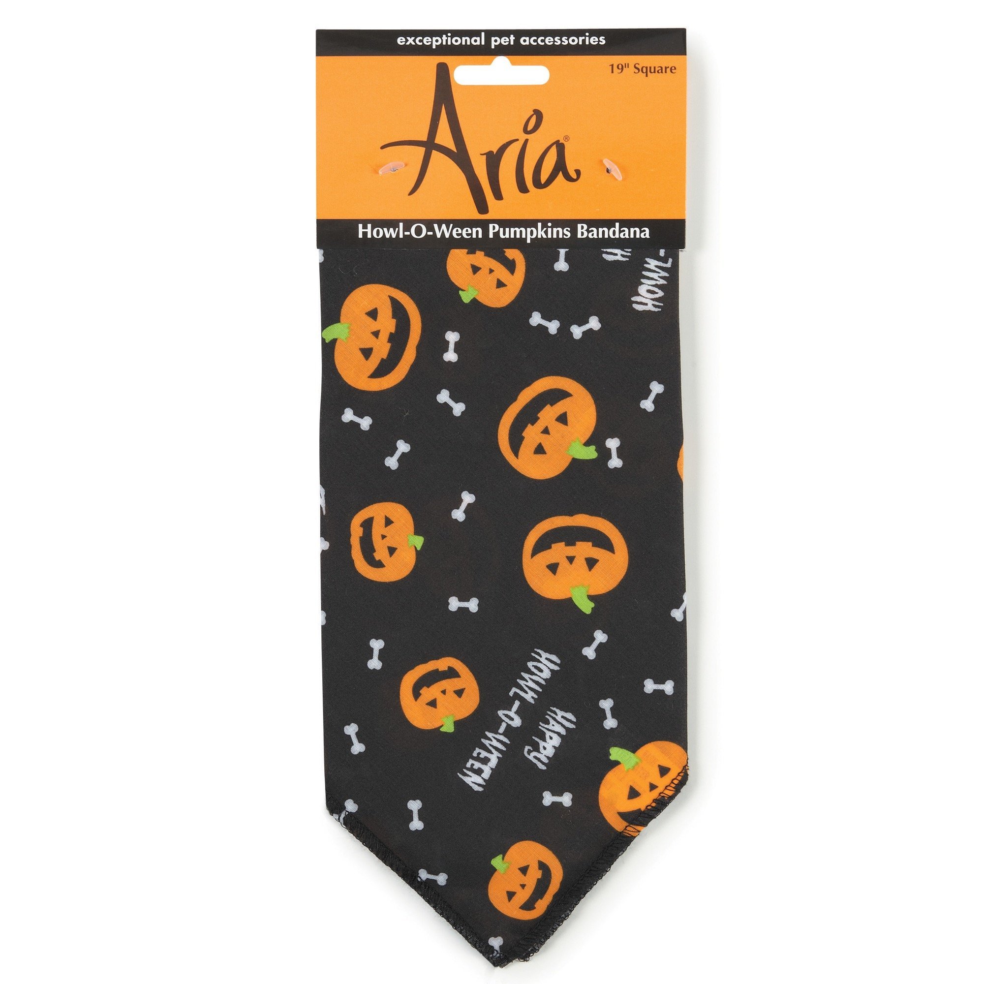 Algopix Similar Product 4 - Aria HowlOWeen Pumpkins Bandanas for