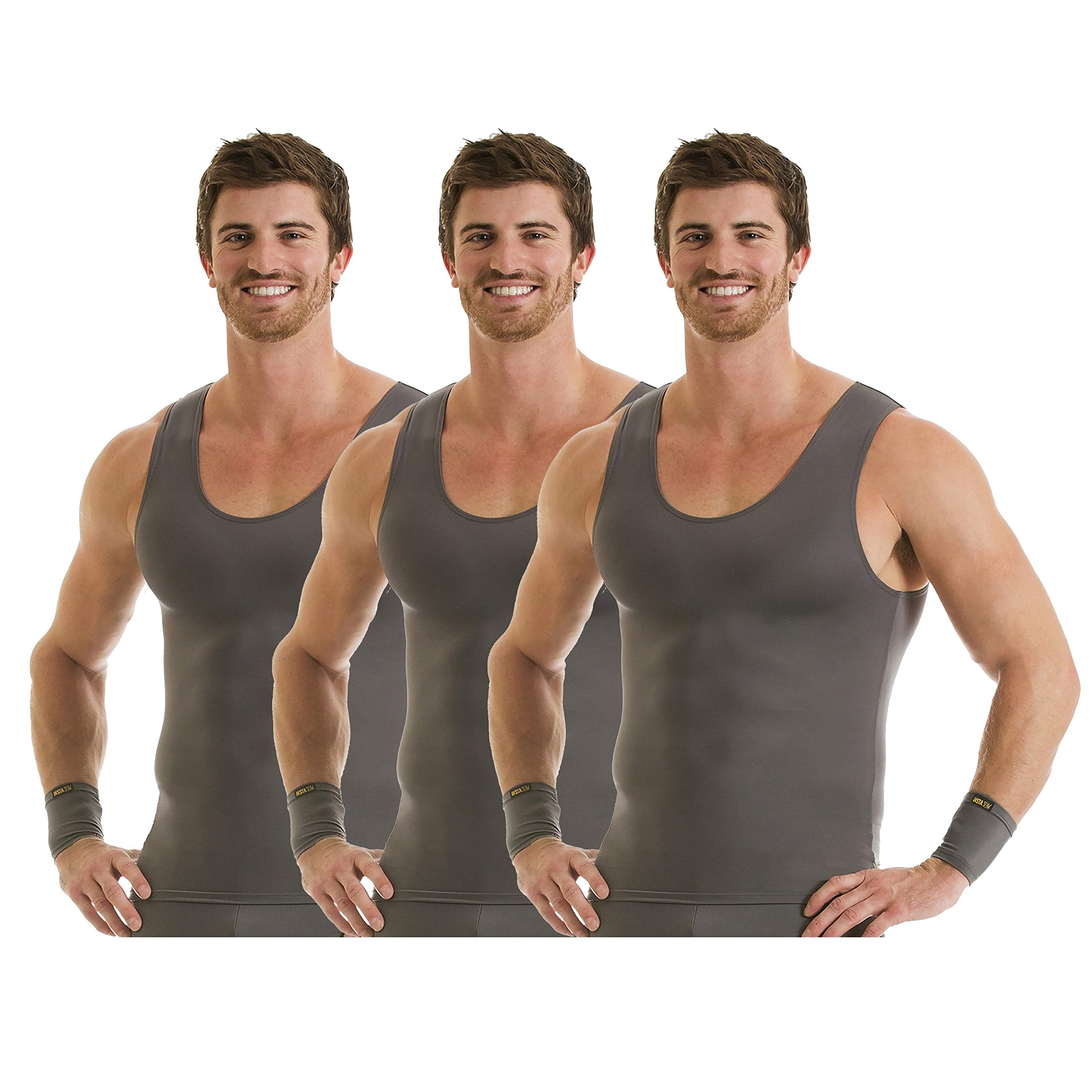 Algopix Similar Product 17 - Insta Slim ISPRO Slimming Muscle Tank