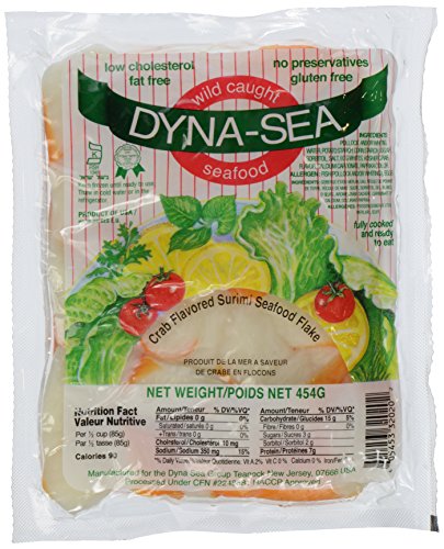 Algopix Similar Product 13 - DynaSea Imitation Crab Flakes 12 oz