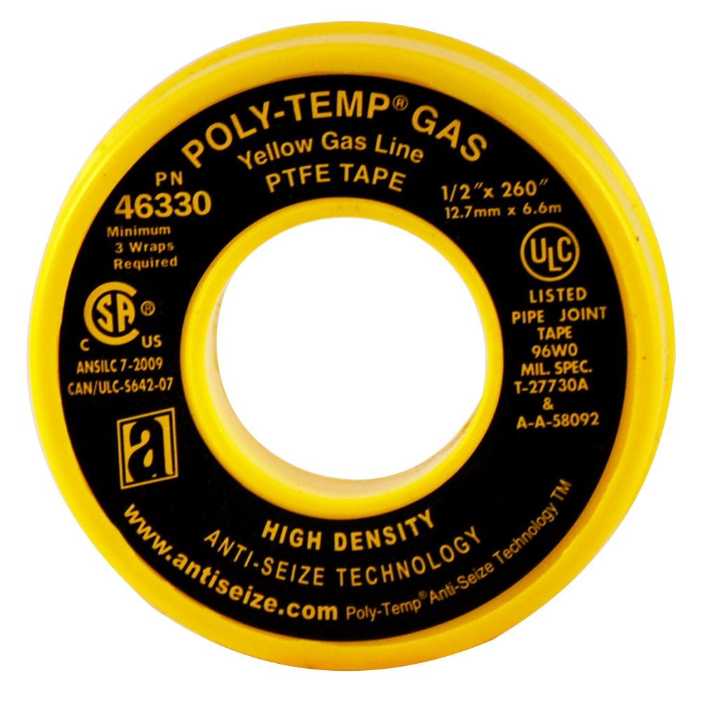 Algopix Similar Product 1 - ANTISEIZE TECHNOLOGY 46330 Yellow PTFE