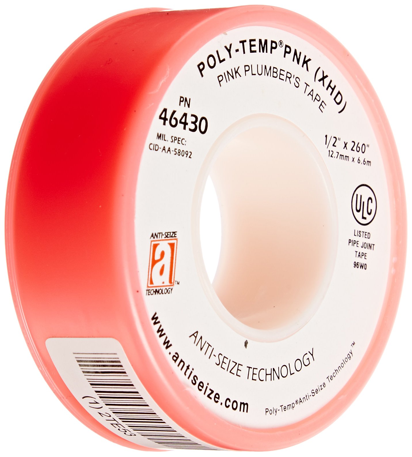 Algopix Similar Product 12 - ANTISEIZE TECHNOLOGY 46430 Pink PTFE