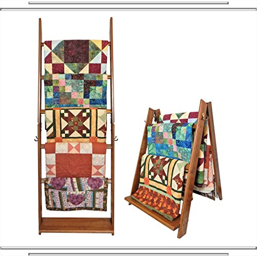Algopix Similar Product 2 - The LadderRack Quilt Display Ladder