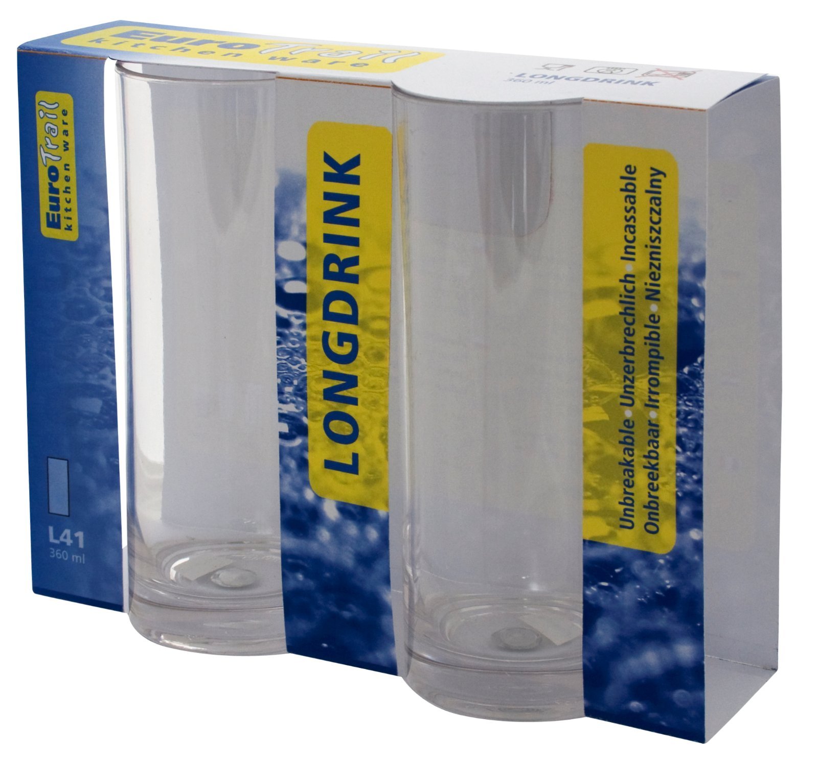 Algopix Similar Product 9 - Eurotrail Camping Long Drinks Glass