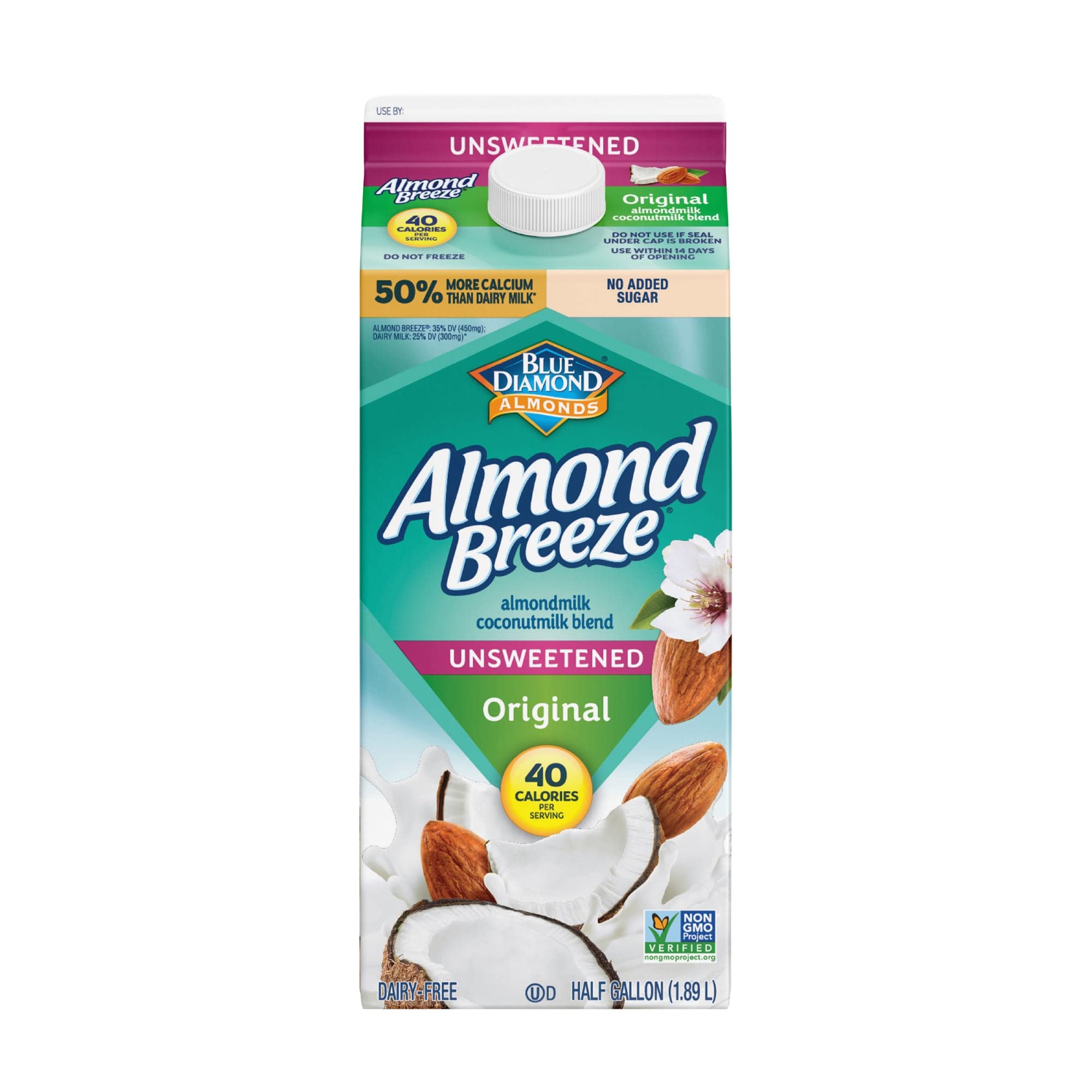 Algopix Similar Product 11 - Almond Breeze Unsweetened Original