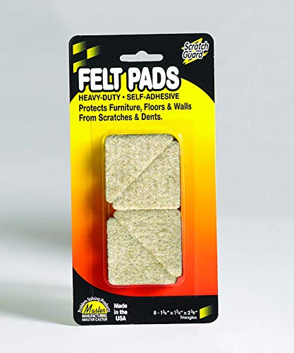 Algopix Similar Product 16 - Scratch Guard 2x25 Felt Triangle