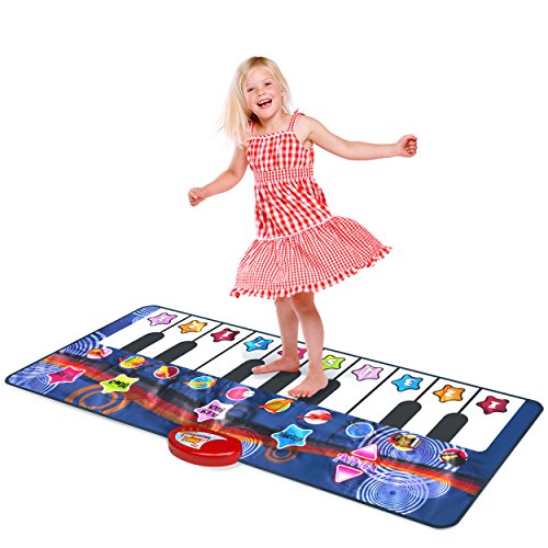 Algopix Similar Product 9 - Piano Mat for Kids 10 Selectable