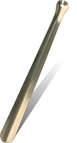 Algopix Similar Product 13 - Metal Shoe Horn 16 Inches  Made in