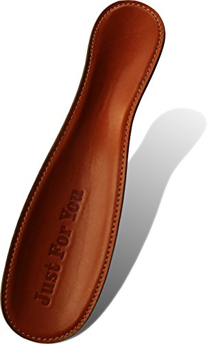 Algopix Similar Product 6 - Leather Shoe Horn 8 Inches  Made in