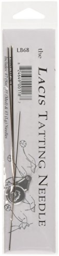 Algopix Similar Product 17 - Lacis LB68 Tatting Needle Set, 3-Pack