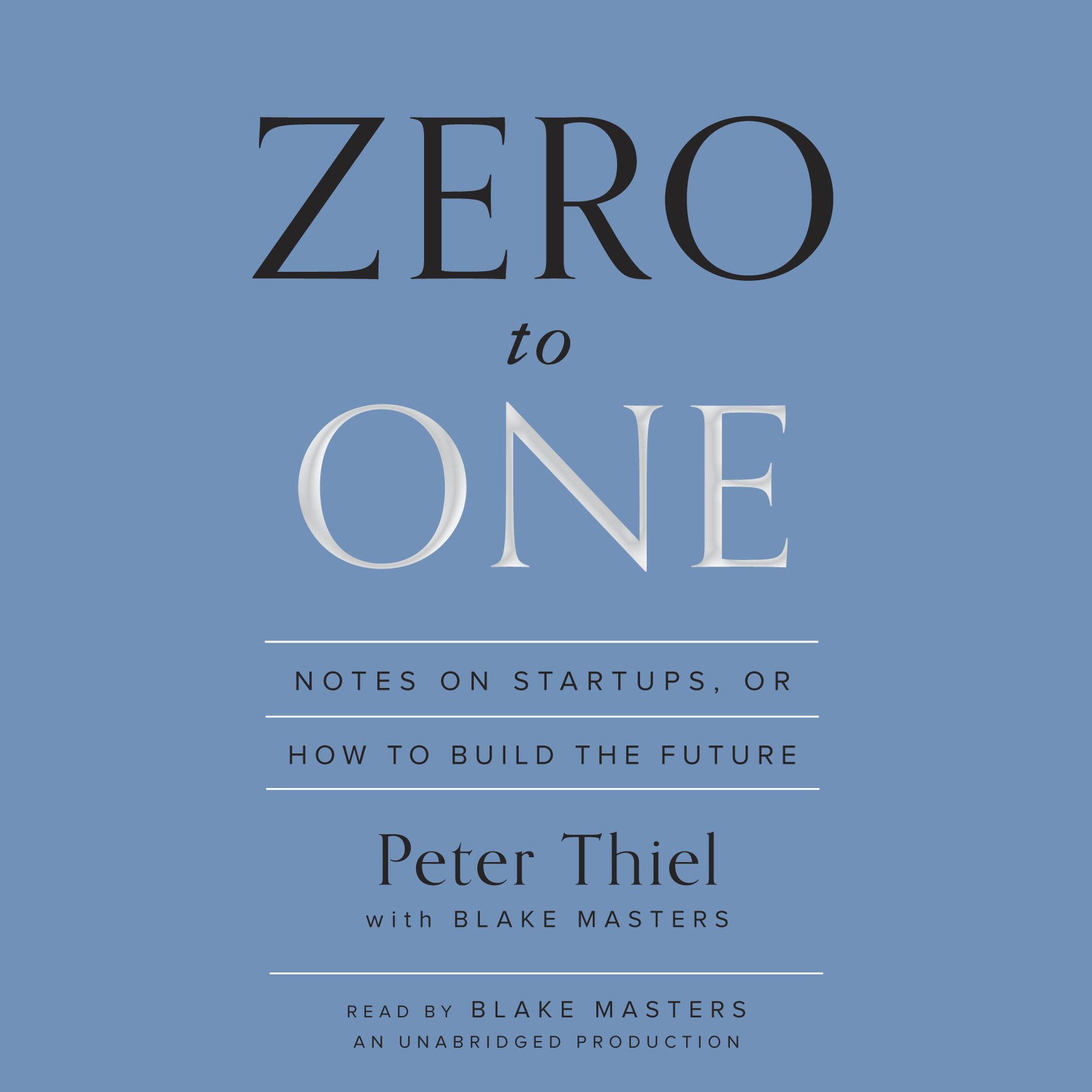Algopix Similar Product 13 - Zero to One Notes on Startups or How